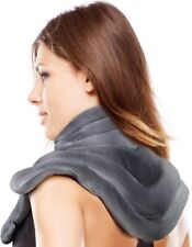 Nackenkissen mit Lavendel, Wärmekissen XL Mikrowelle Nackenwärmer Schulterwärmer