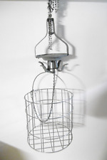 Kauenhaken mit Kauenkorb ohne Rost - Bergmann Zeche Pütt