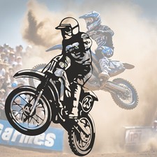 Enduro cross stickers - cross, car