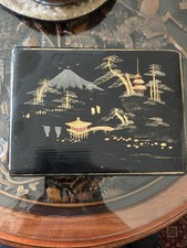 Antike Japanische Lackbox um 1900