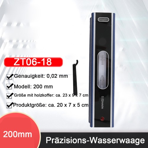 Präzisions wasserwaage 200mm - präzisions,
