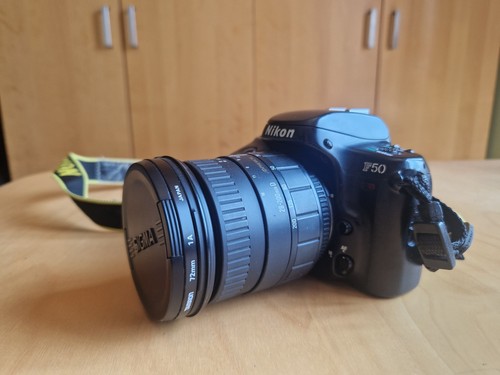 Nikon f50 mit - nikon, objektiv