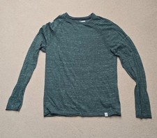 Pier One Pullover Männer Herren Größe M grün Hoodie slim strick