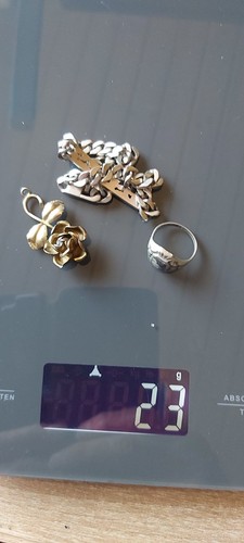 Silberschmuck 800 23 gr - silberschmuck,,