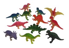 12 Dinosaurier im Set
