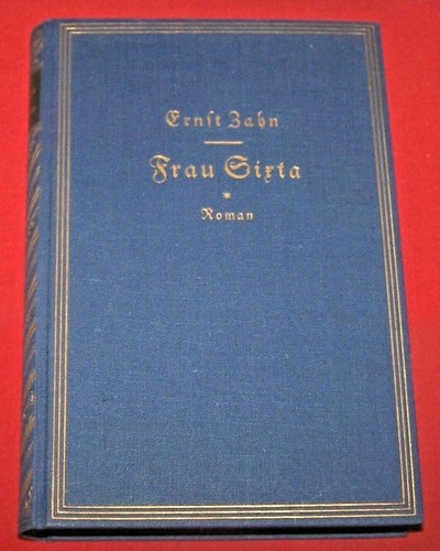 Ernst zahn frau - ,, sixta