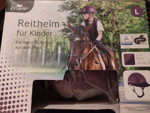 Crane reithelm für - kinder, neu