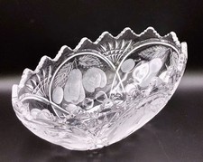 schwere Kristall Schale