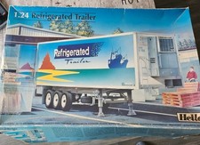 Heller 1:24 Refrigerated Trailer Modellbausatz Neu Vintage LKW Anhänger 