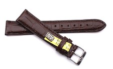 Uhrenarmband echt Kroko 18mm
