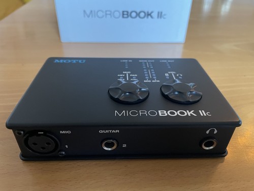 Motu microbook iic portables - microbook,