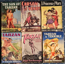 6 Tarzan Mars Edgar Rice