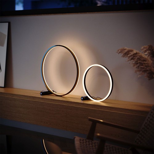 Luce led ring - ring, tischleuchte