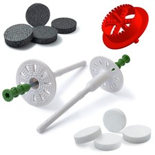 WDVS Dämmstoffdübel Ø8mm WKTHERM-S + Styropor Rondelle + Styropor Fräser Fräse