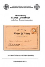 Stempelkatalog ELSASS-LOTHRINGEN zur Zeit der Brustschildausgaben