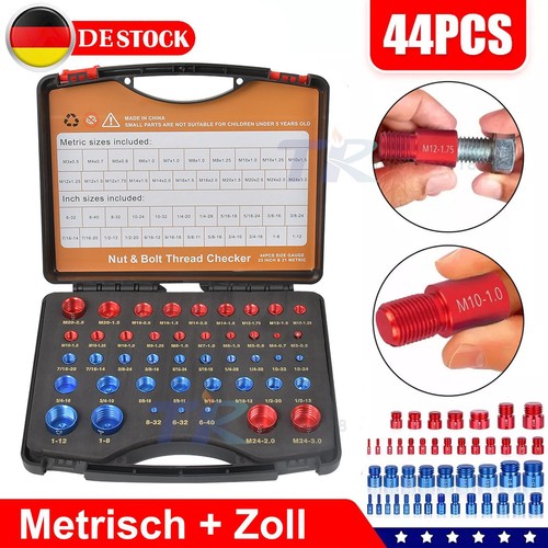 Tlg metrisch zoll - 44-tlg, metrisch+zoll