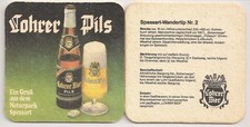Lohrer bier alter bierdeckel - lohrer-bier,