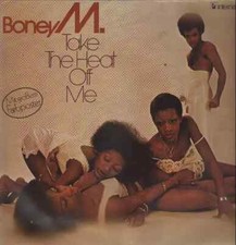Boney M. Take The Heat Off Me POSTER Hansa Vinyl LP