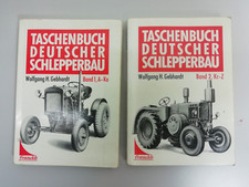 Gebhardt Taschenbuch deutscher  Schlepperbau Traktoren Traktor Oldtimer Trecker