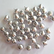 Glöckchen Glocken Streuartikel Streudeko Rot o. Silber Weihnachten Hochzeit 115x