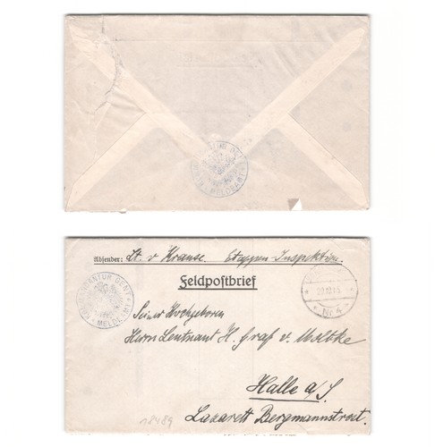 Feldpostbriefkuvert - (18489),