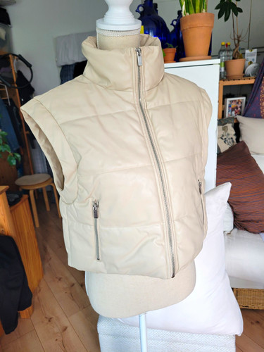 Zara weste steppweste oversize - zara,