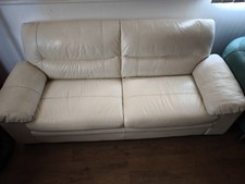 Weiße Couch-Garnitur – 3-Sitzer, 2-Sitzer & Sessel