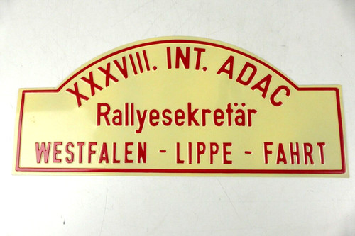 Rallye schilder blechschild - schilder,