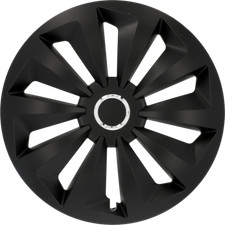 CARTREND Radzierblende Fox 15"  matt schwarz - 4 Stück - Pkw Auto Radkappen