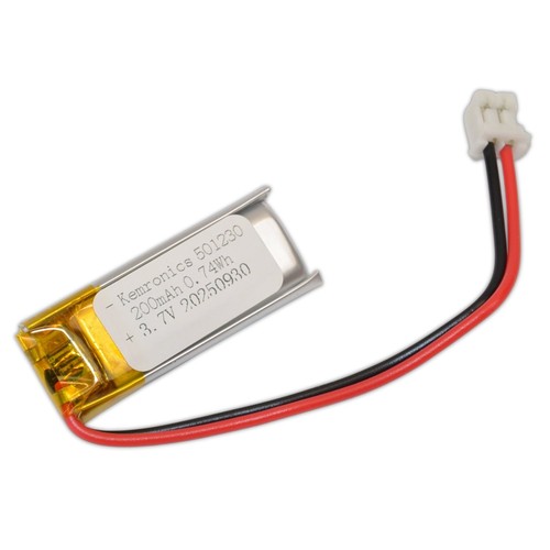 Lipo akku 200mah pcb - 1s,