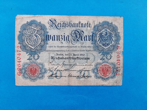 Mark reichsbanknote - mark, /