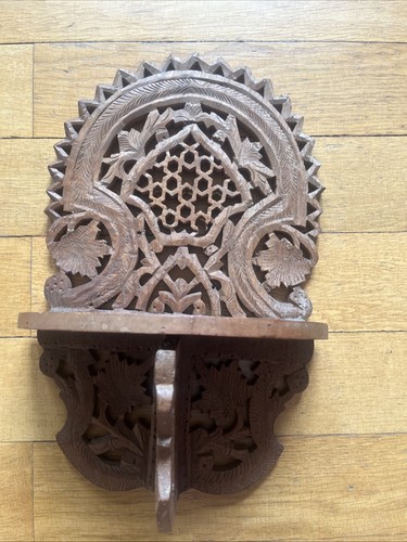 Vintage wandregal holz - vintage,