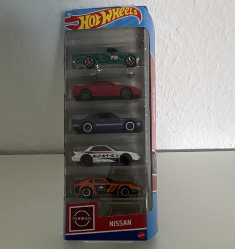 Hot wheels nissan 5er set - hot, 5er-set