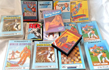 COMMODORE 16-116 +4-MASTERONIC MC Computerspiele zum raussuchen mit großer Hülle