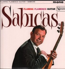 Sabicas Flaming Flamenco Gitarre LP Vinyl UK United Artists 1962 Mono - Hülle