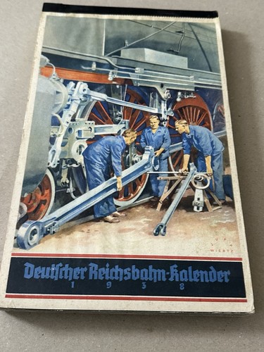 Deutscher reichsbahn kalender - deutscher, reichsbahn-kalender