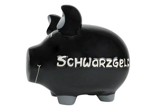 Spardose schwein aus keramik - spardose,