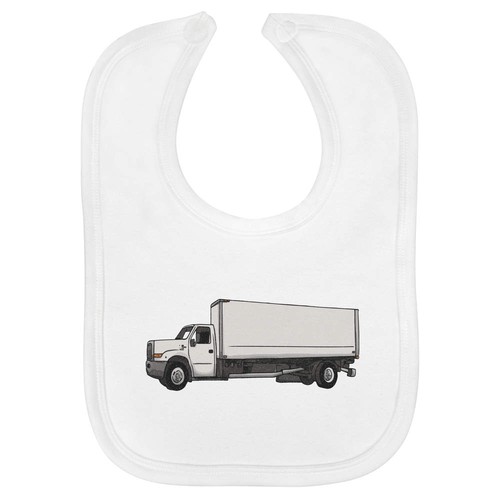 Baby lätzchen moving truck - "moving, truck"