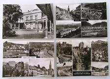 Postkarten Lot DDR 4 x Sächsische Schweiz Sachsen Wehlen Bad-Schandau ungelaufen