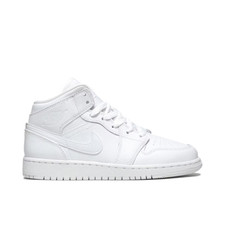 NIKE AIR JORDAN 1 MID (GS) "SHINY SWOOSH" (554725 126) SNEAKER VERSCHIEDENE GRÖßEN