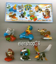 Kompletter Satz LOONEY TUNES PISTEN GAUDI inkl. aller 6 BPZ