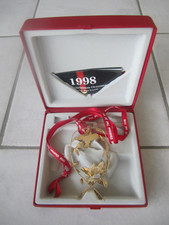 Georg Jensen Weihnachtsschmuck 1998 Getreidegarbe * vergoldet * Dänemark