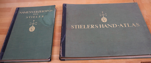 Stieler hand atlas - stieler, hand-atlas