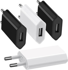 4Er Pack USB Netzteil Stecker