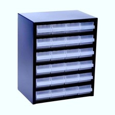 Raaco 250/24-1 Kleinteilemagazin Sortierkasten Lagerregal 1682417