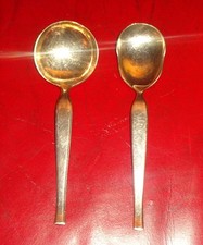 SAHNELÖFFEL + DESSERTLÖFFEL Solina 100er Auflage *versilbert* GUTER ZUSTAND