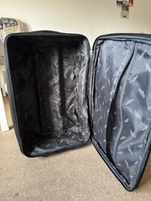 Schwarz Große Koffer Mit Zwei