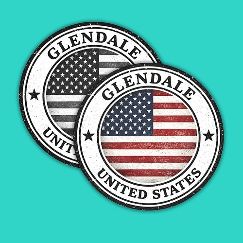 Glendale aufkleber usa - usa,