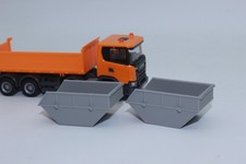 2x Absetzcontainer grau 7 cbm