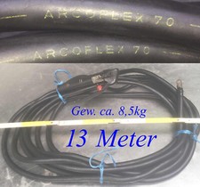 13m Schweissleitung ARCOFLEX 70 Schülke Elektrodenhalter Holder 400A Weld. Cable